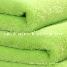 Dyed Polyester Flannel/ Coral Fleece/ Fabric for Garment, Hometextile